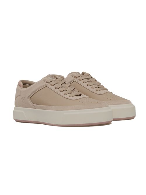 CALVIN KLEIN Leather and Suede Sneakers CALVIN KLEIN | YW0YW019870IA